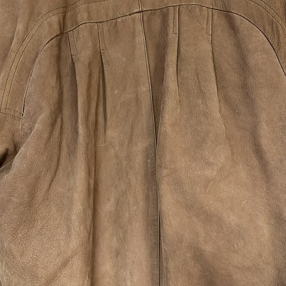 Adventure Bound by Wilson Thinsulate leather suede duster coat, fully lined, M, - Picture 12 of 13